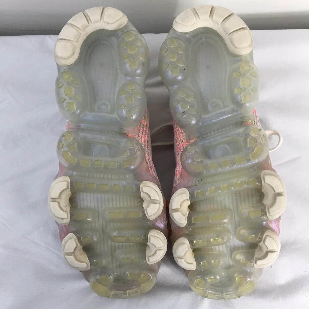 Nike Women's Vapor Max Fly Knit Pastel Pink Running Shoes Size 9 DecentCondition - Picture 10 of 10